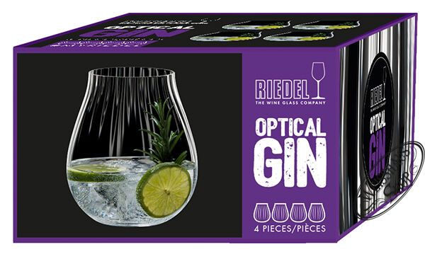 Riedel Gin Tonic Optic Set 4 Tumbler Riedel Gin Tonic Optic Set 4 Tumbler