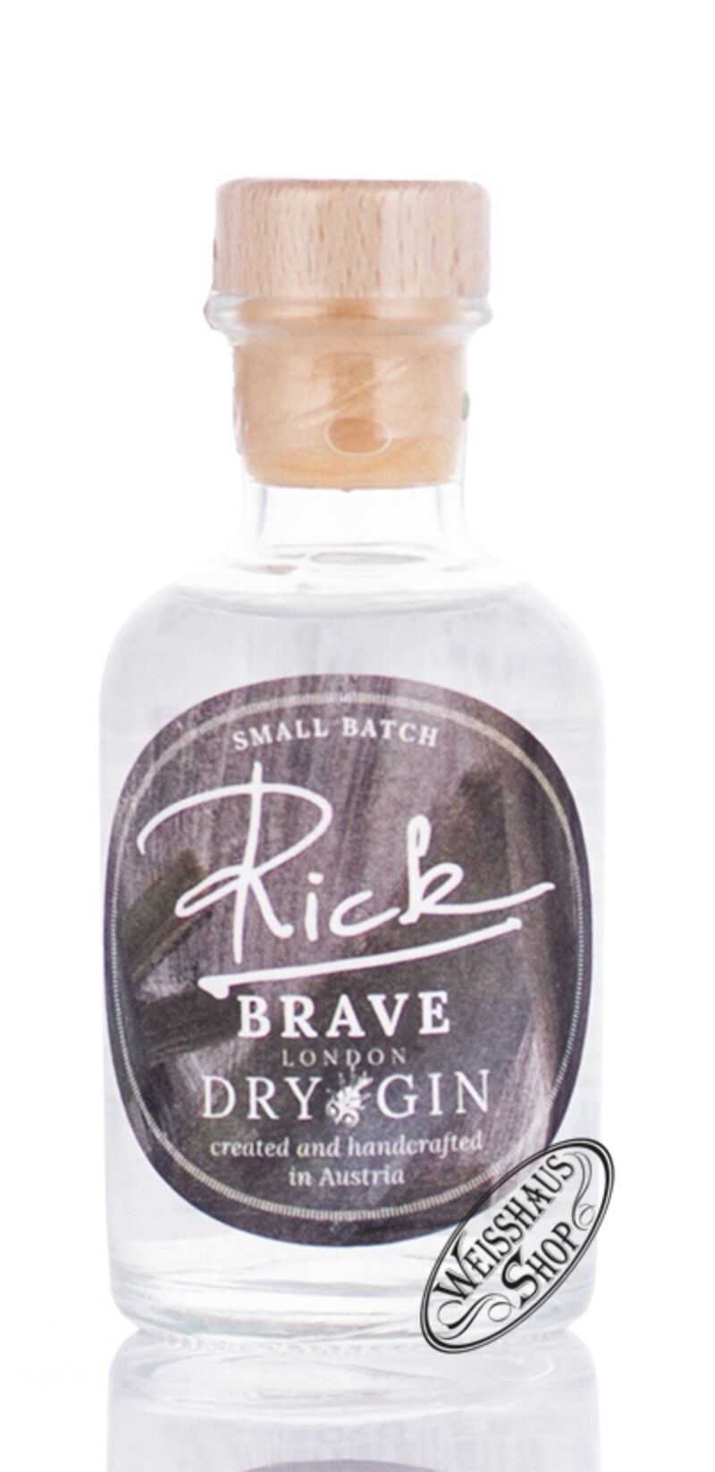 Rick Brave BIO Gin 47% vol. 0,05l Miniatur
