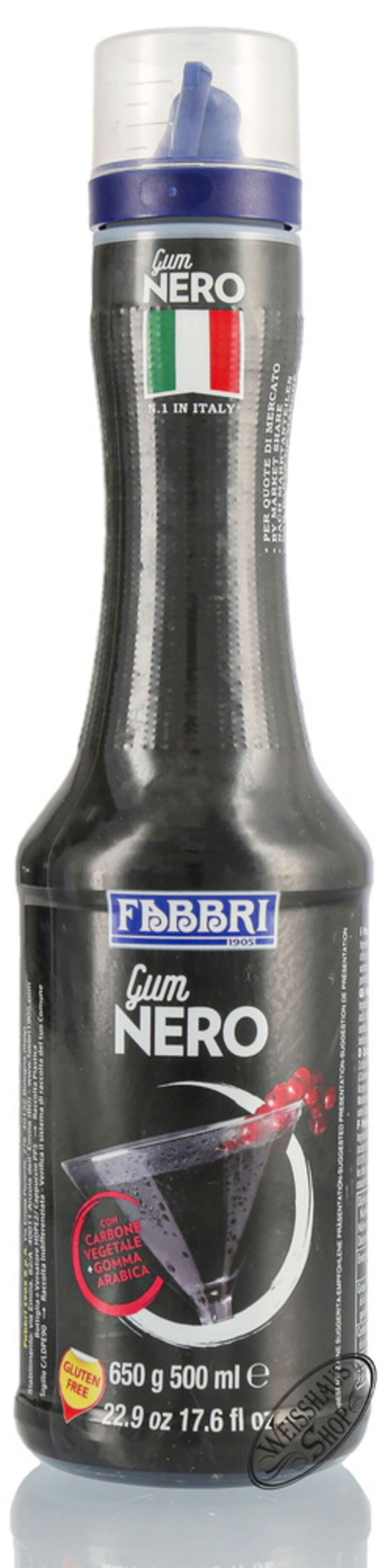 Fabbri Gum Nero 0,50l