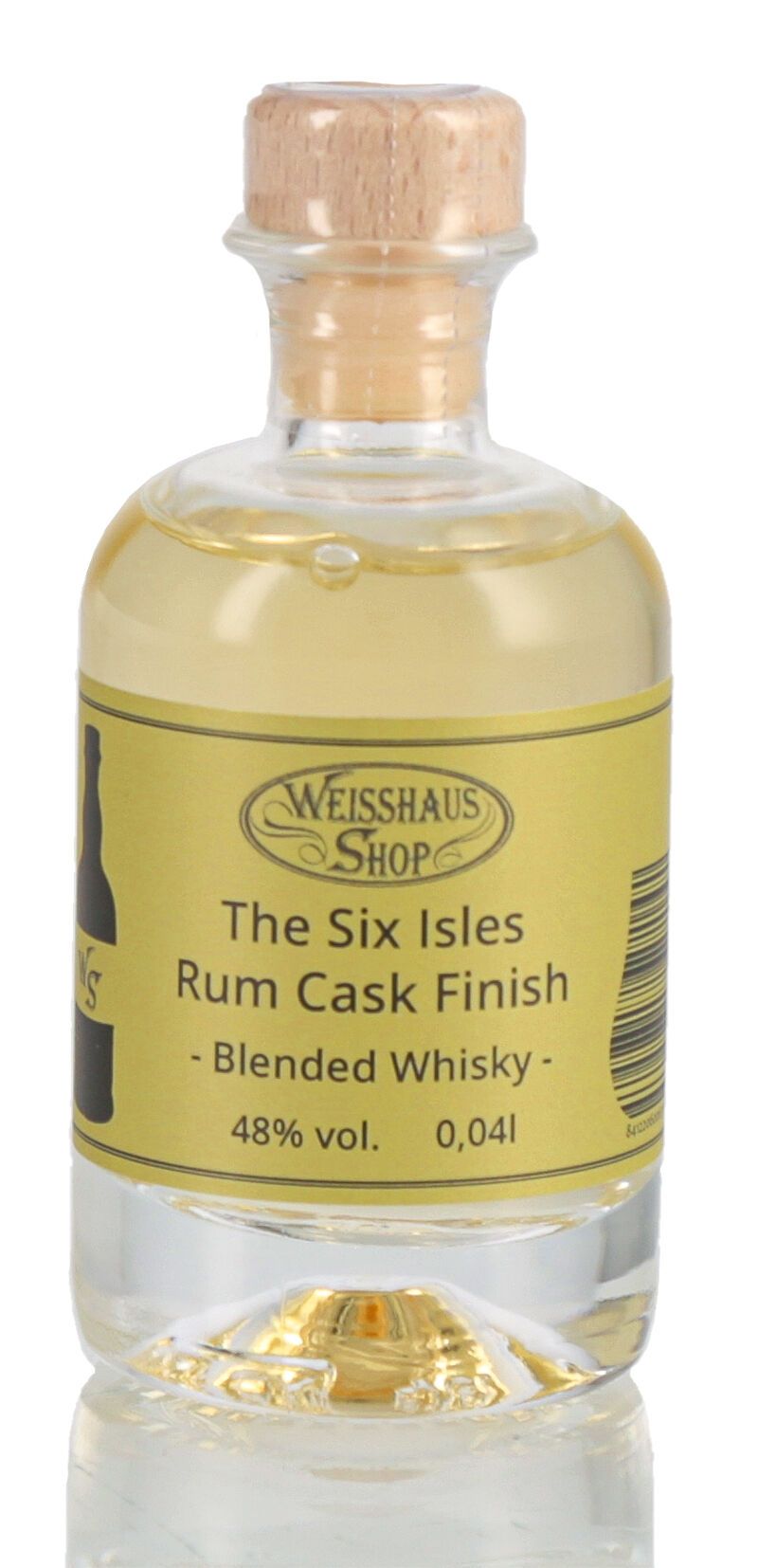 The Six Isles Batch Strength Blended Whisky 58% vol. 0,04l Weisshaus Sample The Six Isles Batch Strength Blended Whisky 58% vol. 0,04l Weisshaus Sample