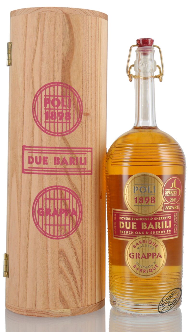 Poli Grappa Due Barili 40% vol. 0,70l