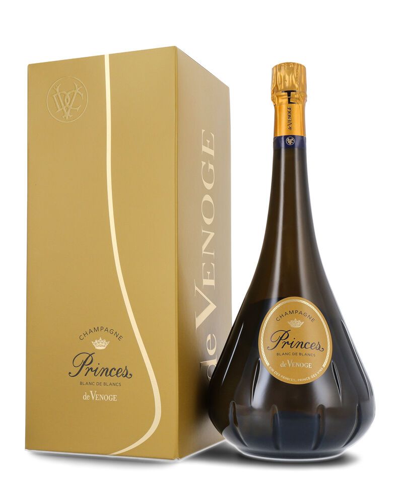 De Venoge Princes Champagner Blanc de Blancs 12% vol. 1,50l Magnum Geschenkkarton