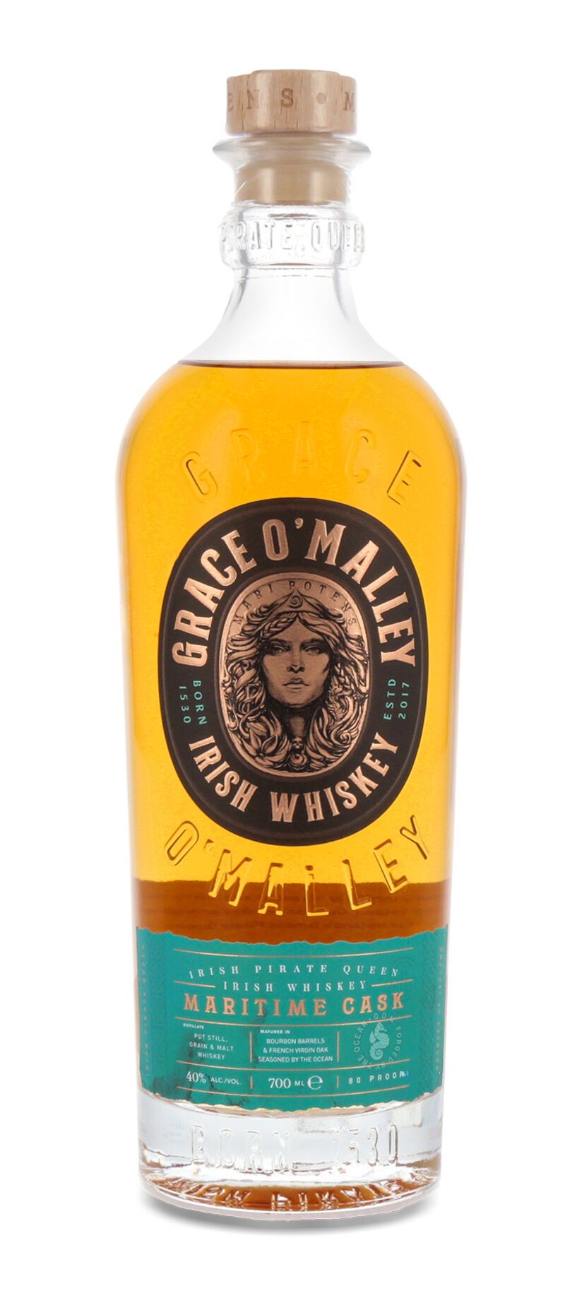 Grace O'Malley Maritime Cask Irish Whiskey 40% vol. 0,70l
