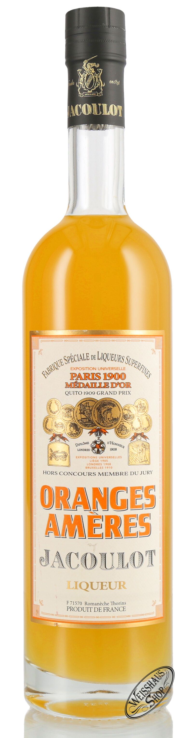 Jacoulot BitterorangenLikör 21% vol. 0,70l