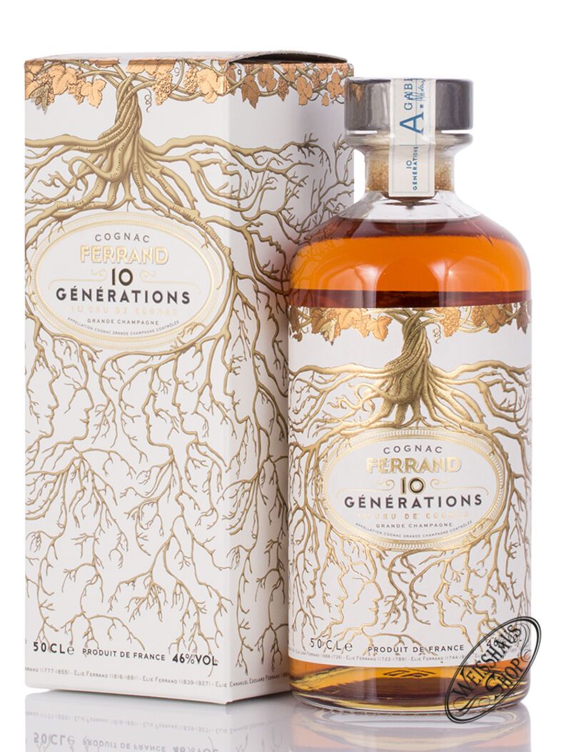 Ferrand 10 Generations 1er Cru de Cognac 46% vol. 0,50l