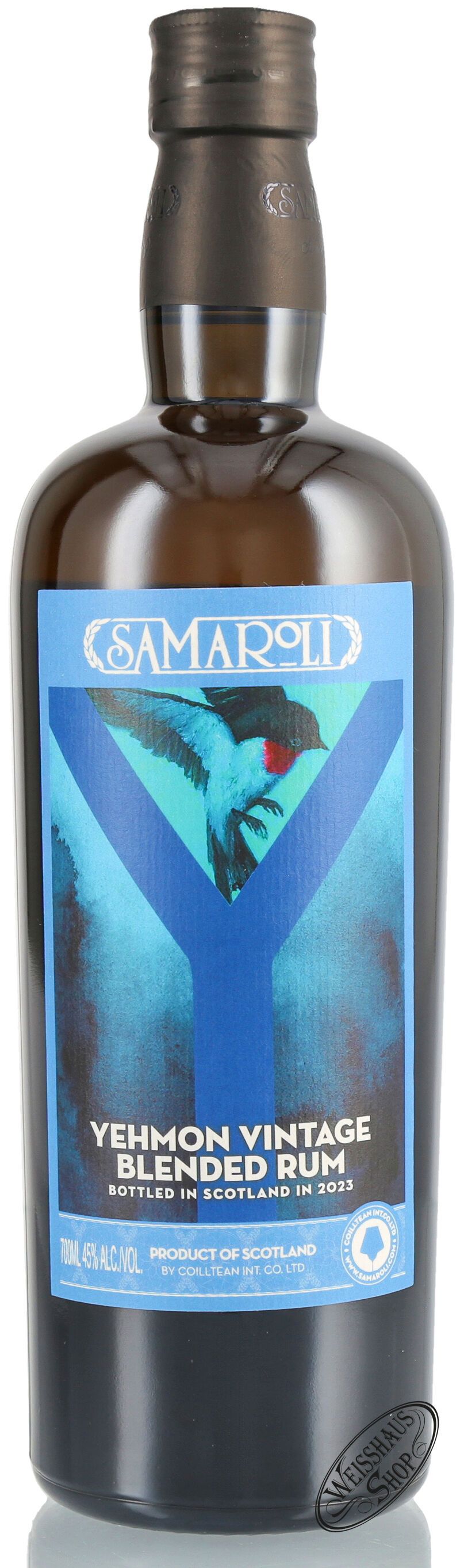 Samaroli Yehmon Vintage 2023 Blended Rum 45% vol. 0,70l