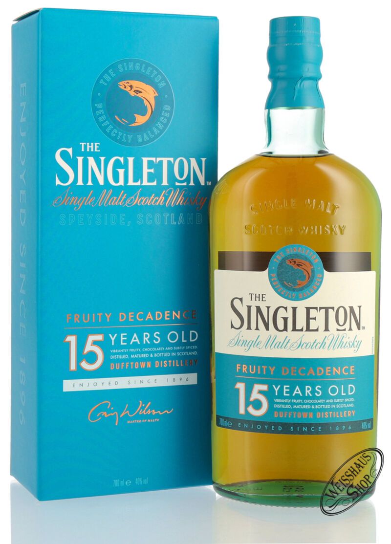 Singleton of Dufftown 15 YO Whisky 40% vol. 0,70l Singleton of Dufftown 15 YO Whisky 40% vol. 0,70l