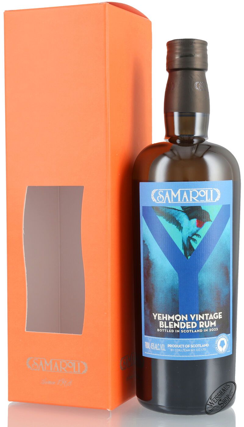 Samaroli Yehmon Vintage 2023 Blended Rum 45% vol. 0,70l