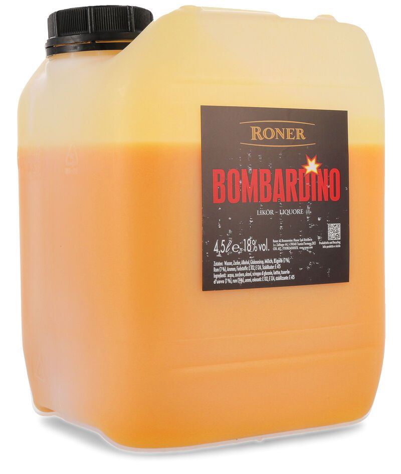 Roner Bombardino 18% vol. 4,50l Kanister