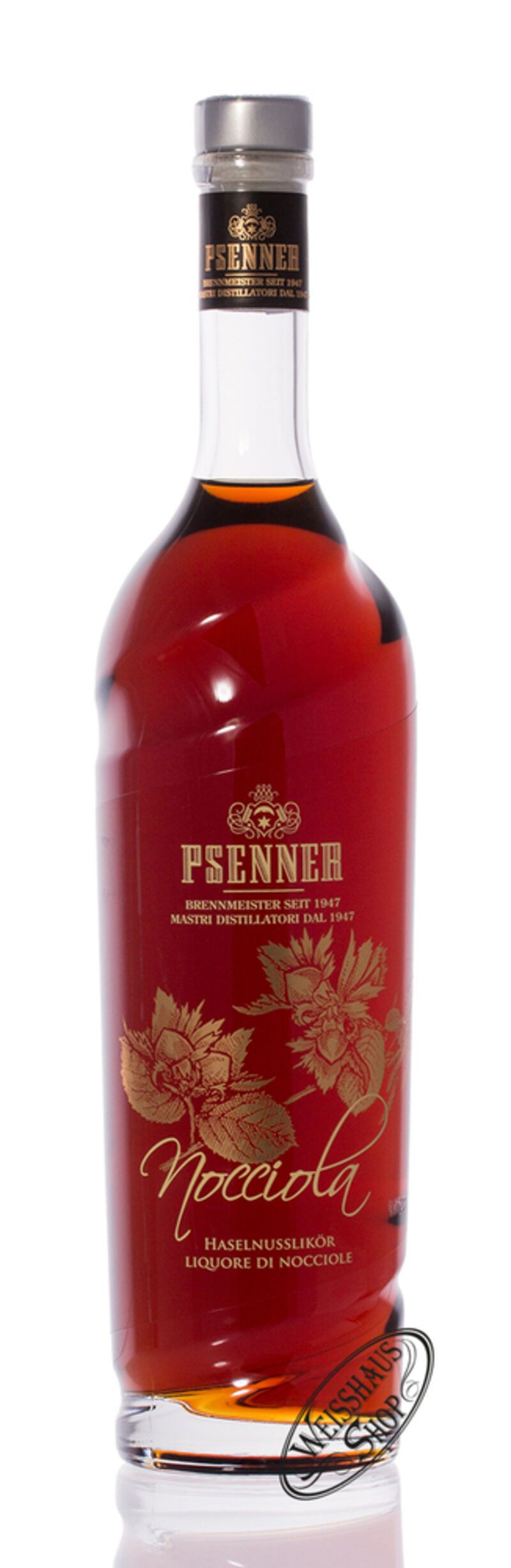 Psenner Nocciola Haselnusslikör 28% vol. 0,70l Psenner Nocciola Haselnusslikör 28% vol. 0,70l