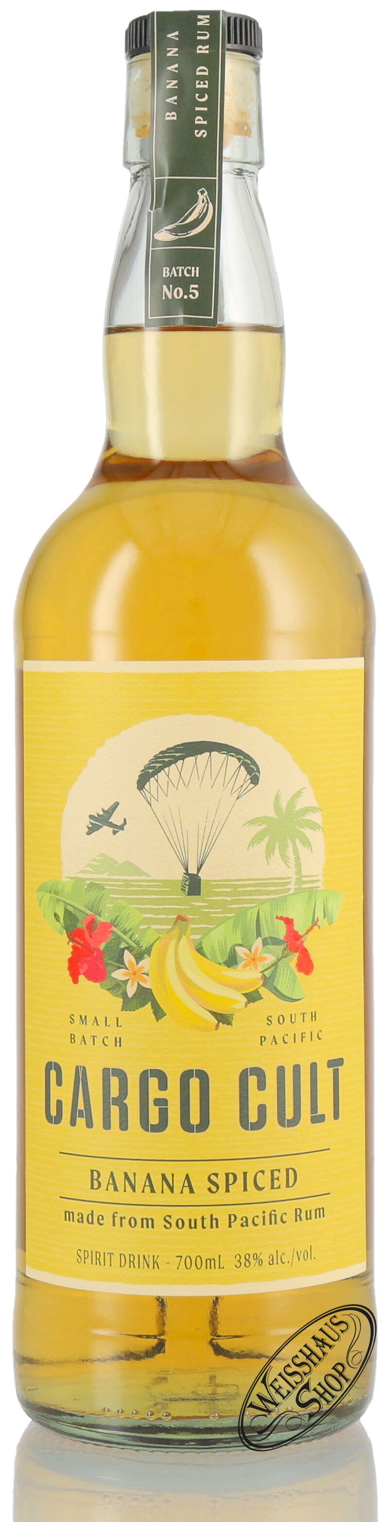 Cargo Cult Banana Spiced 38% vol. 0,70l