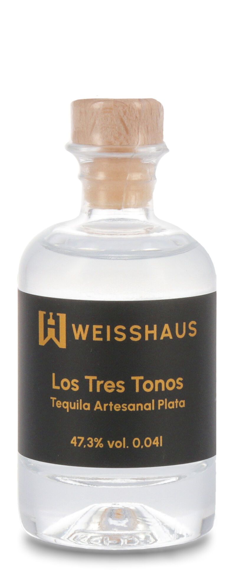 Los Tres Tonos Tequila Artesanal Plata 47,3% vol. 0,04l Weisshaus Sample