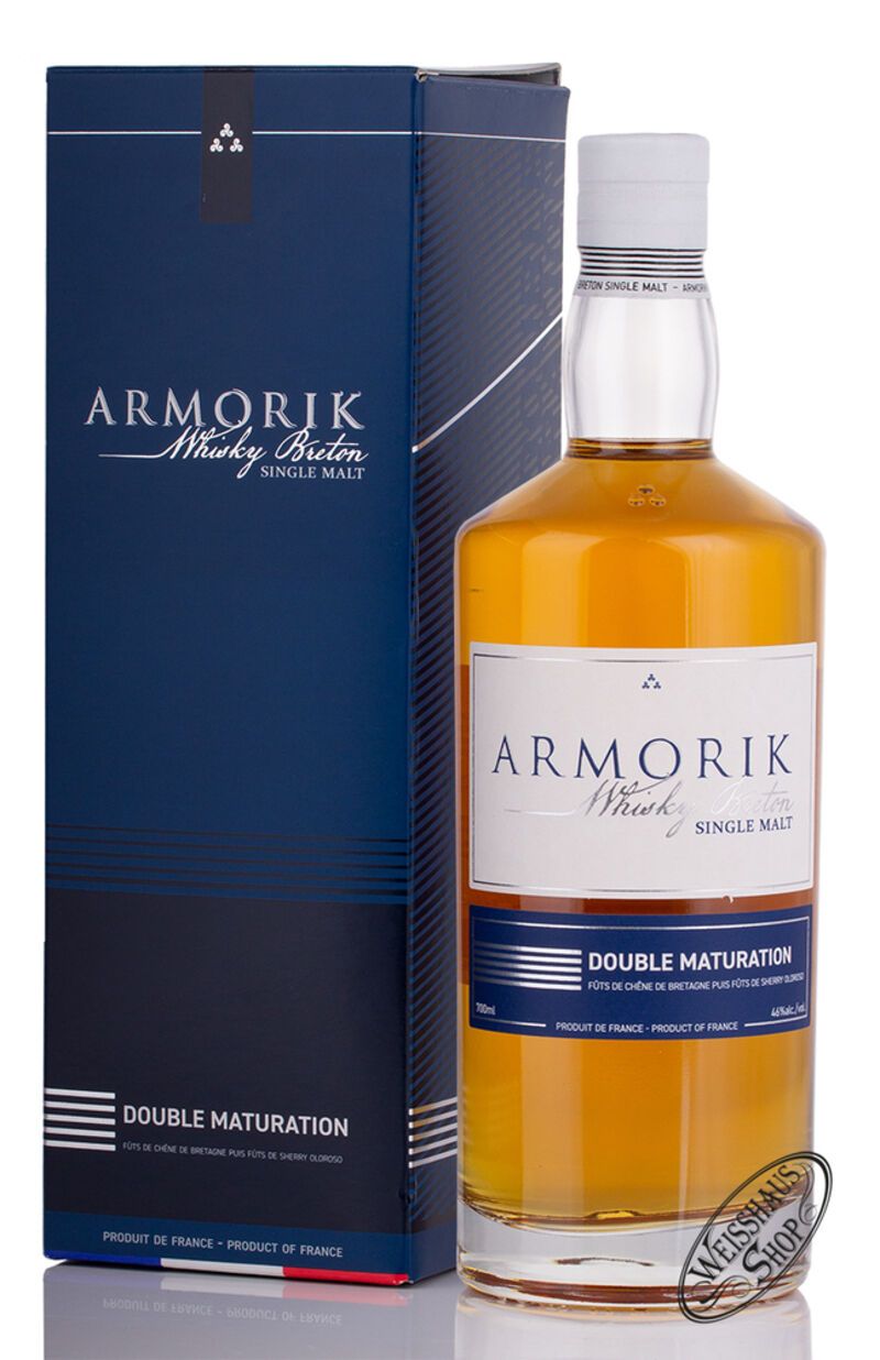 Armorik Double Maturation Single Malt Whisky 46% vol. 0,70l