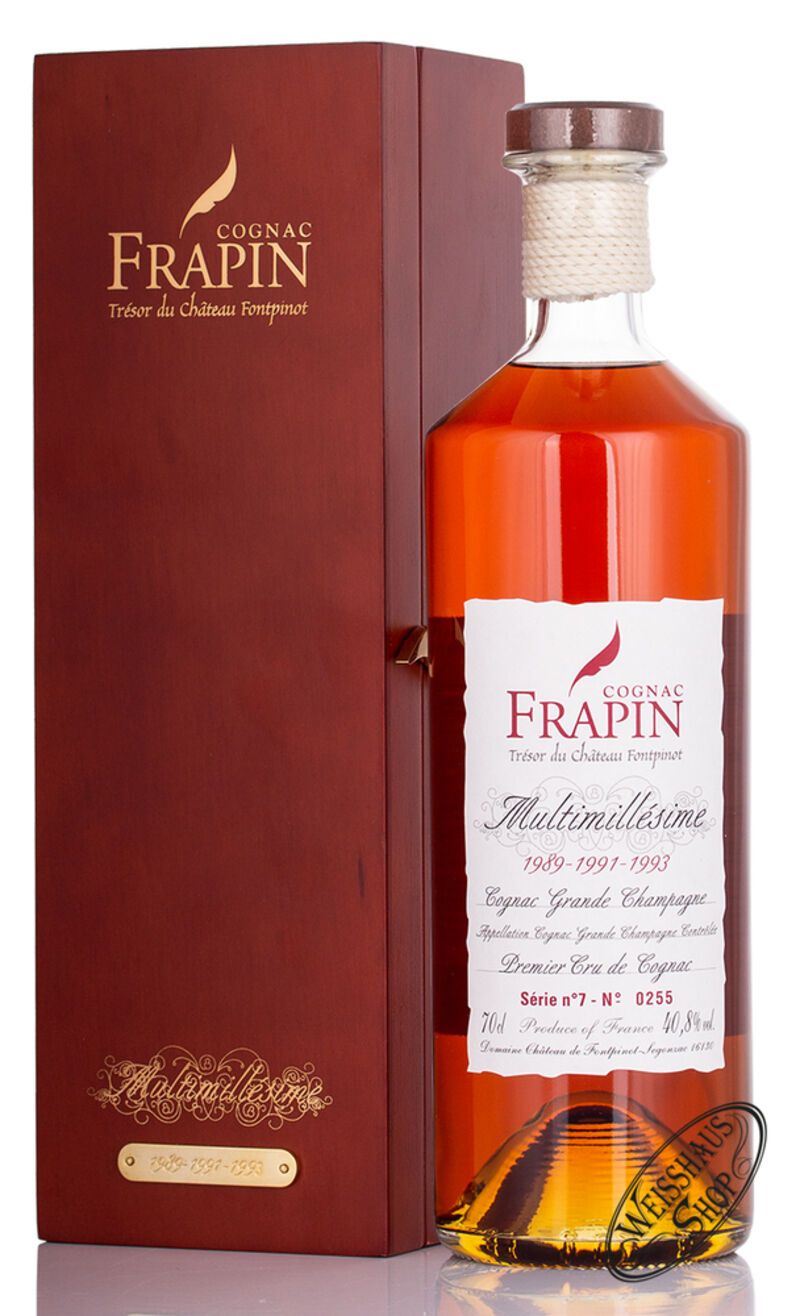 Frapin Multimillesime No. 7 1989-1991-1993 Cognac 40,8% vol. 0,70l