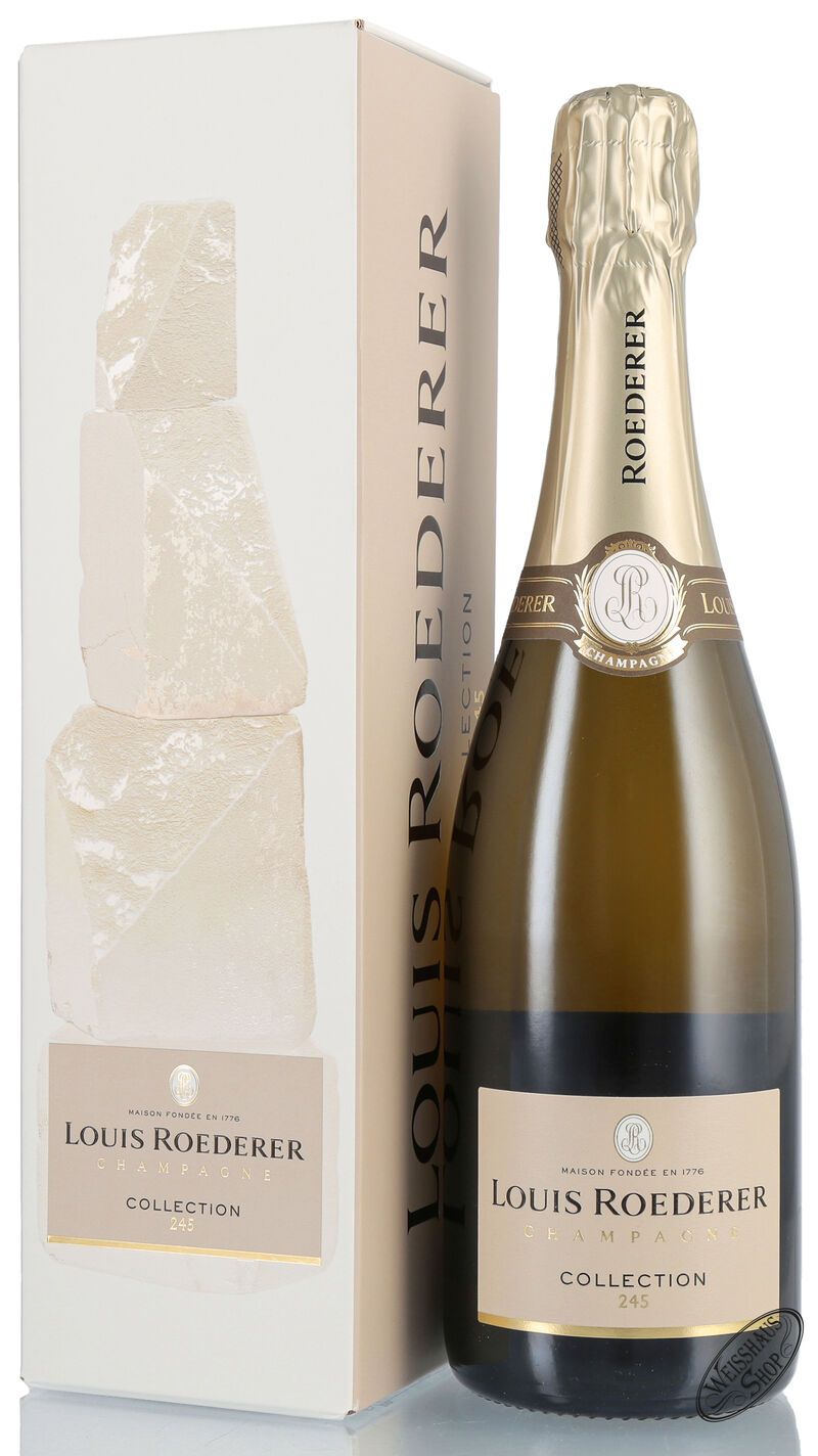 Louis Roederer Collection 245 Champagner 12,5% vol. 0,75l in Geschenkkarton Louis Roederer Collection 245 Champagner 12,5% vol. 0,75l in Geschenkkarton