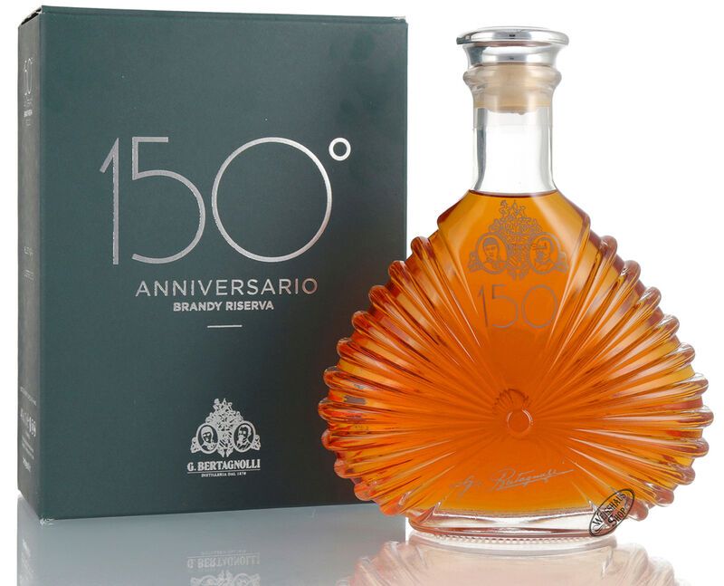 Bertagnolli 150° Anniversario Brandy Riserva Barrique 44% vol. 0,70l Bertagnolli 150° Anniversario Brandy Riserva Barrique 44% vol. 0,70l
