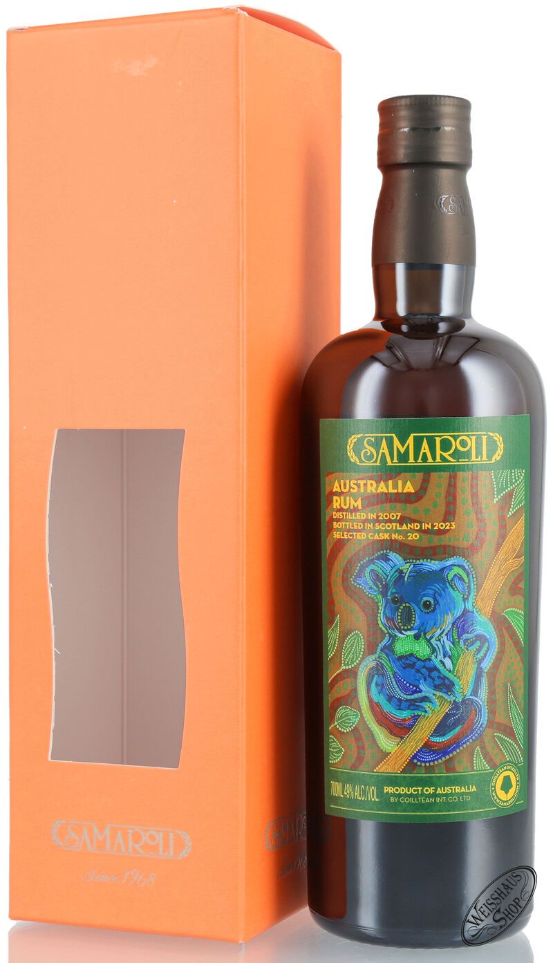 Samaroli Australia Vintage 2007 Rum 49% vol. 0,70l