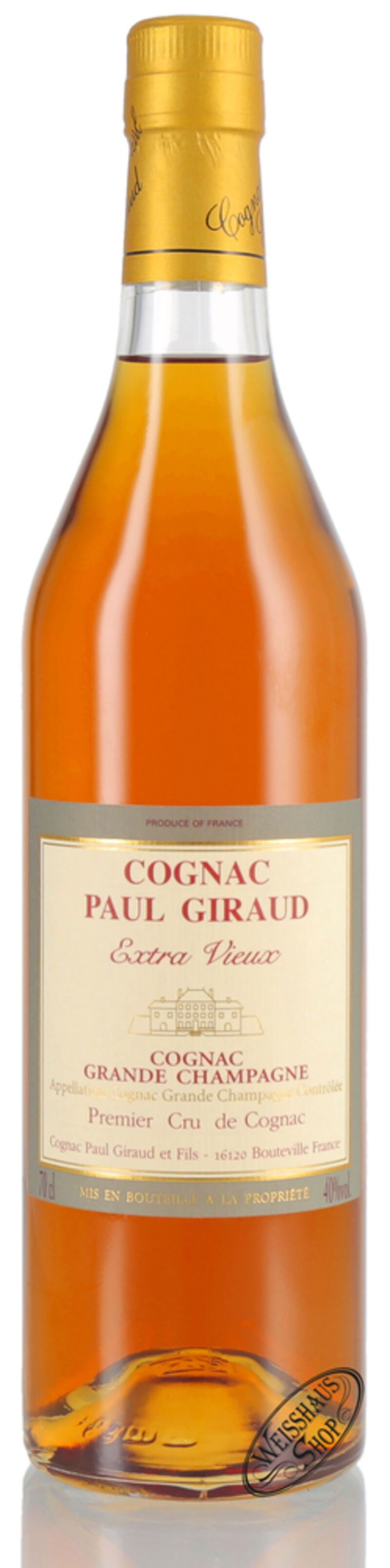 Paul Giraud Cognac Extra Vieux 40% vol. 0,70l