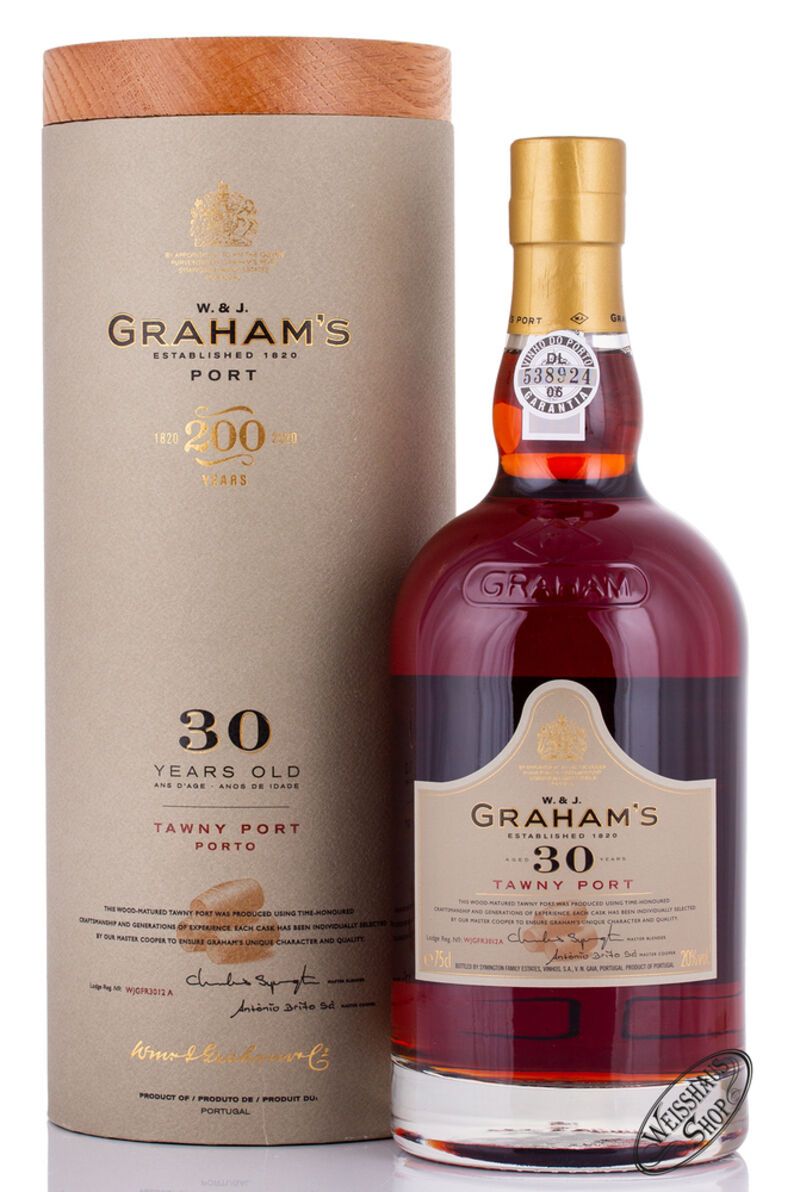 Graham's 30 YO Tawny Port 20% vol. 0,75l