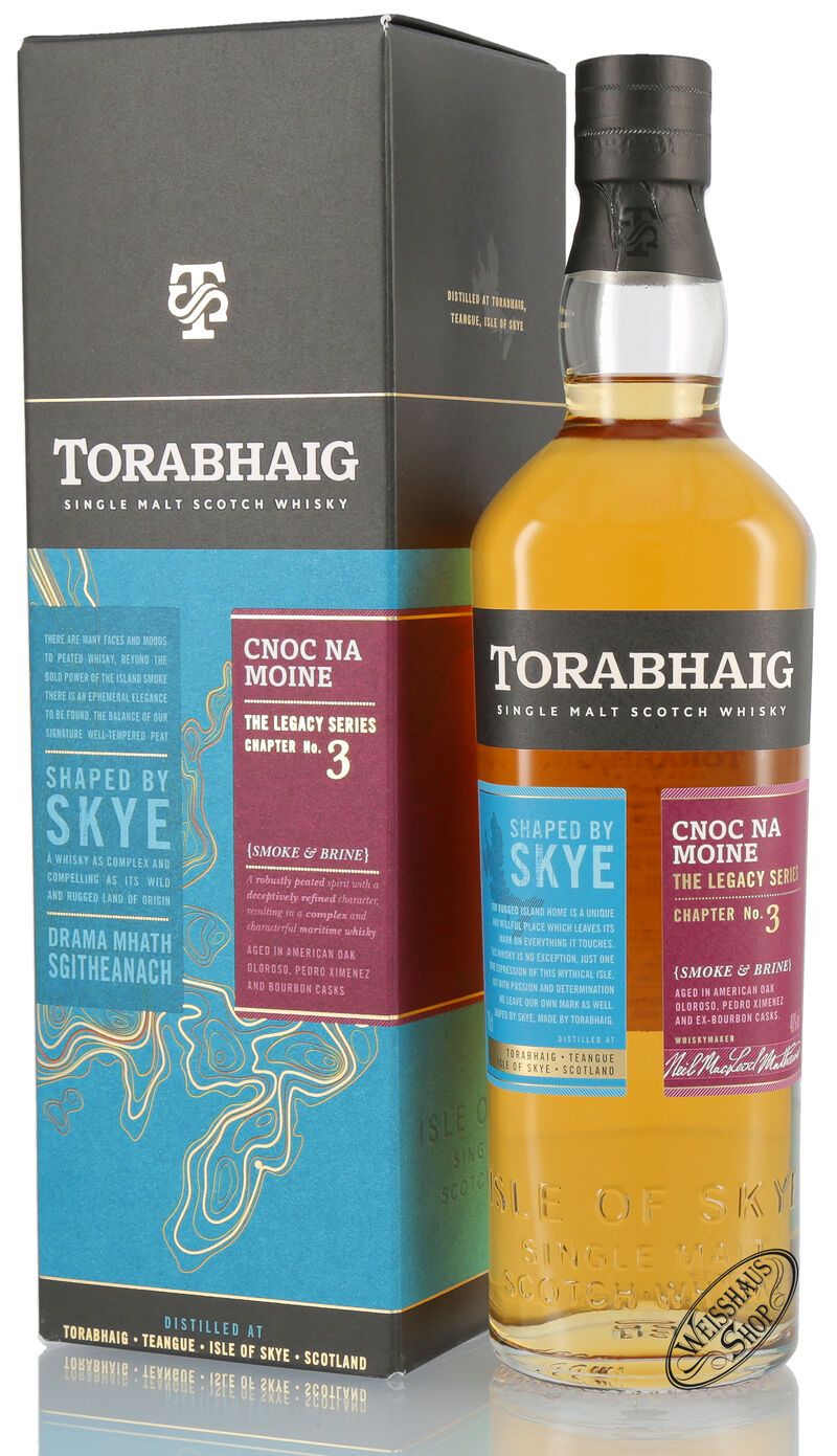 Torabhaig Cnoc Na Móine Whisky 46% vol. 0,70l