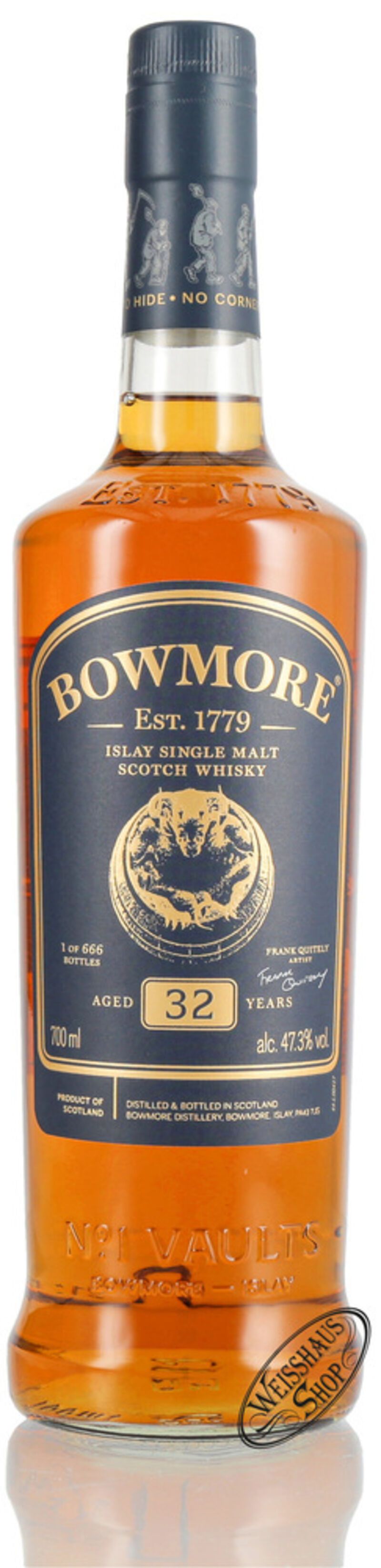 Bowmore 32 YO No Corners to Hide Whisky 47,3% vol. 0,70l