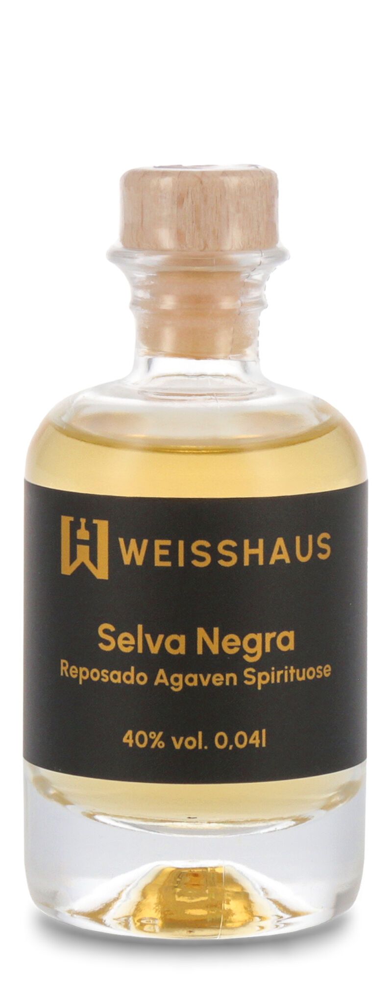 Selva Negra Reposado Agaven Spirituose 40% vol. 0,04l Weisshaus Samples