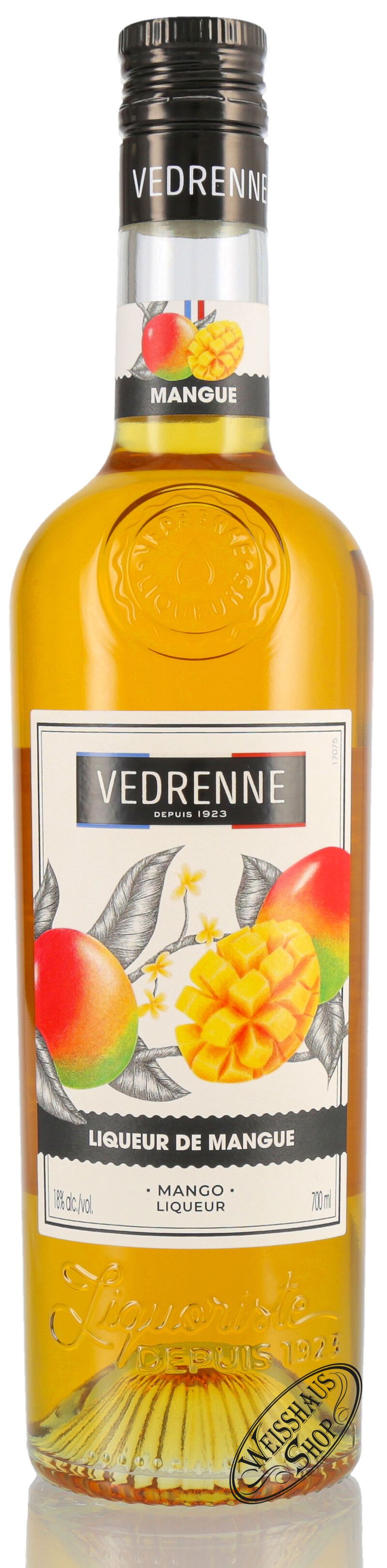 Vedrenne Liqueur de Mangue 18% vol. 0,70l Vedrenne Liqueur de Mangue 18% vol. 0,70l