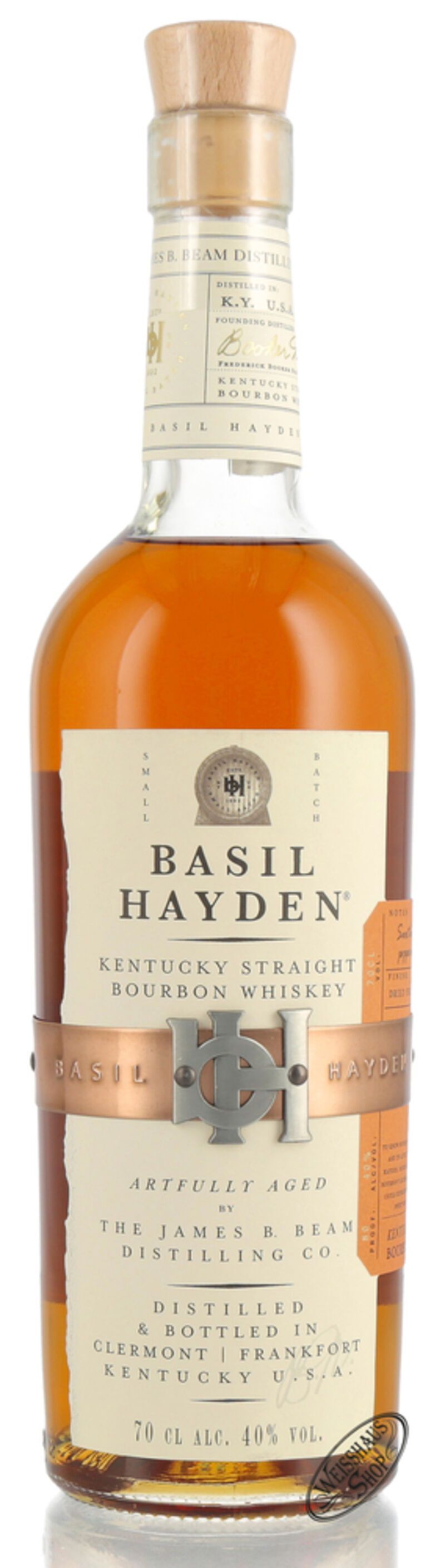Basil Hayden's Kentucky Straight Bourbon Whiskey 40% vol. 0,70l