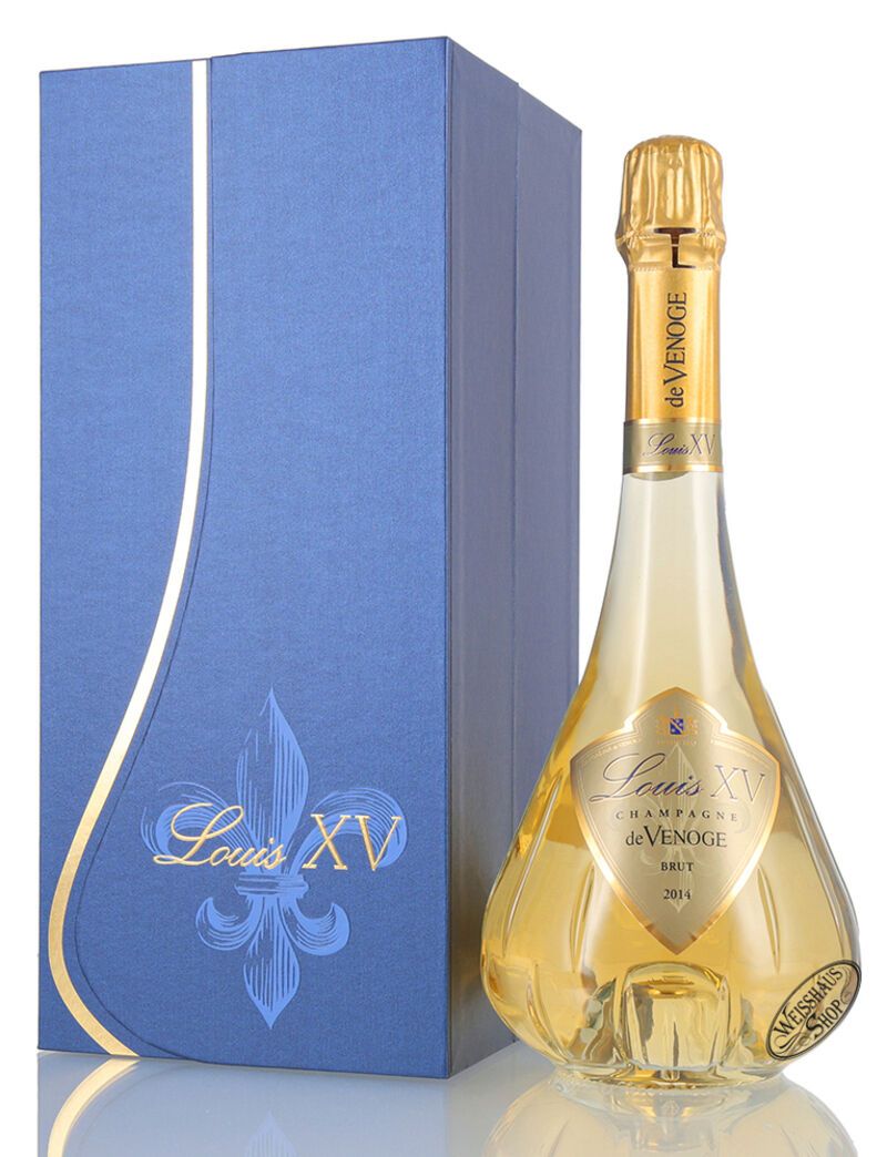 De Venoge Louis XV Vintage 2014 Champagner 12% vol. 0,75l Geschenkkarton De Venoge Louis XV Vintage 2014 Champagner 12% vol. 0,75l Geschenkkarton
