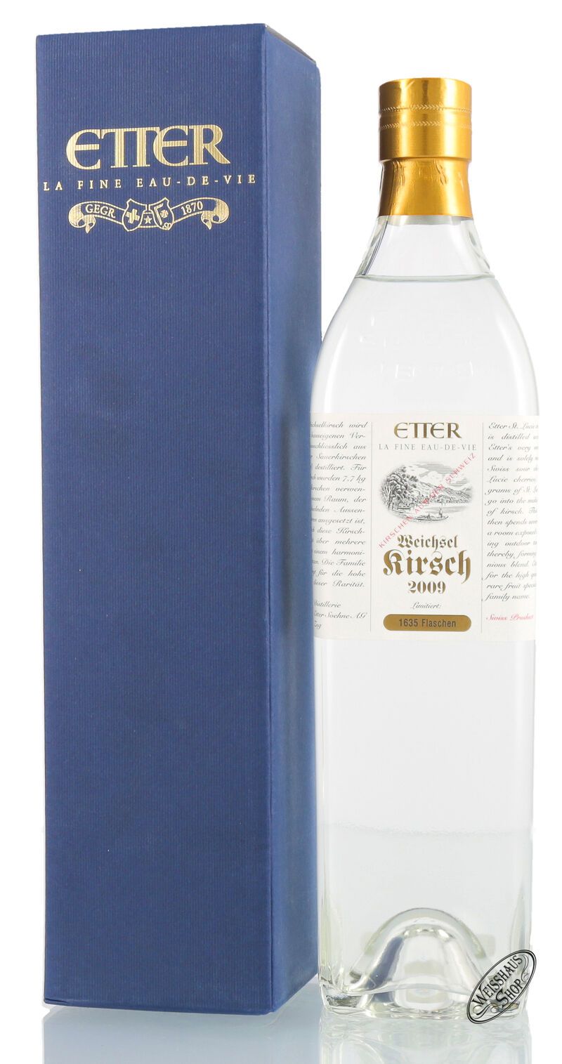 Etter Weichselkirsch Brand 42% vol. 0,70l Etter Weichselkirsch Brand 42% vol. 0,70l