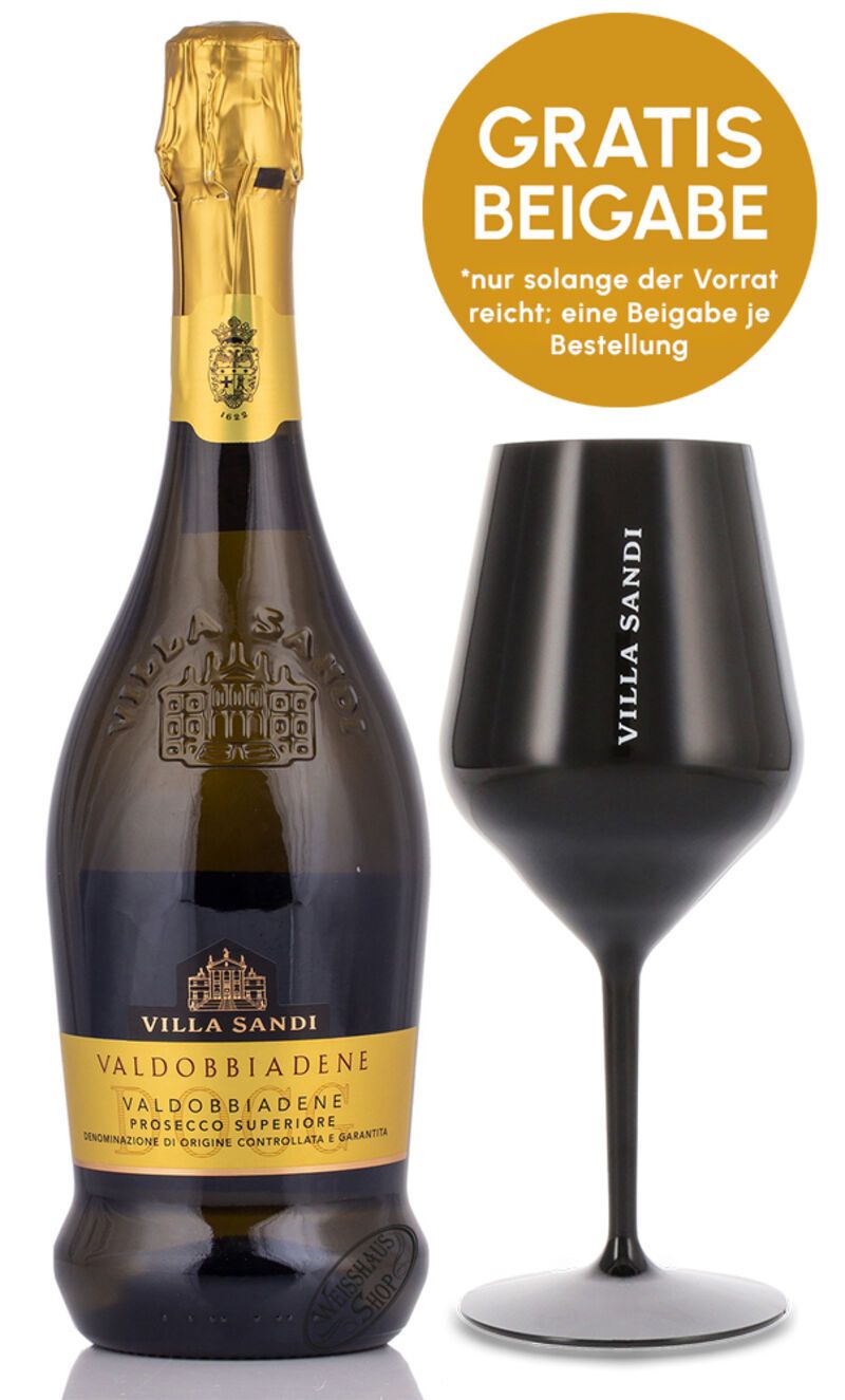 Villa Sandi Valdobbiadene Prosecco Superiore DOCG Spumante Extra Dry 11% vol. 0,75l