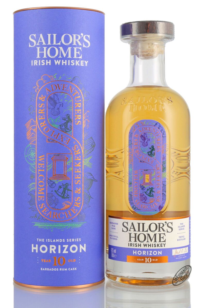 Sailor's Home Horizon Irish Rum Cask Whiskey 43% vol. 0,70l