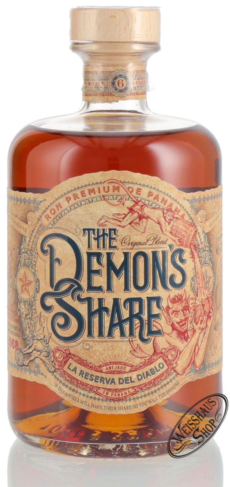 The Demon's Share 6 YO Panama 40% vol. 0,70l
