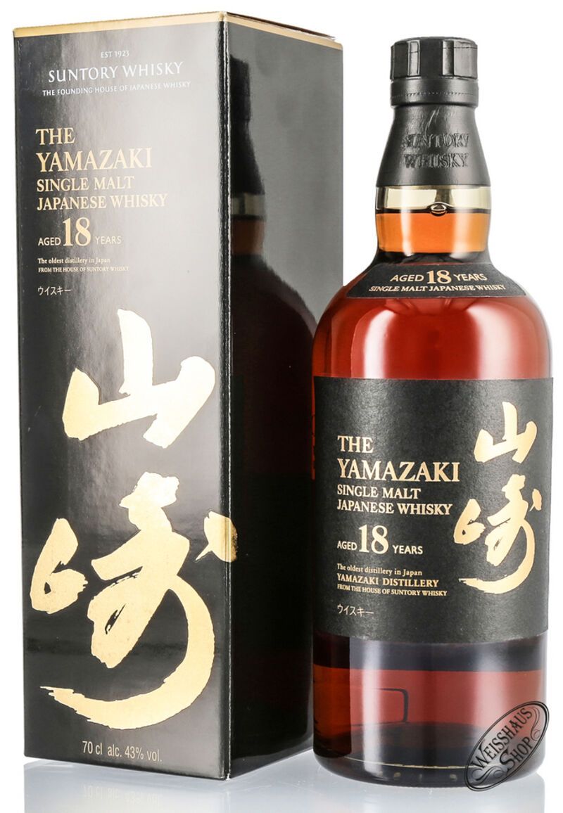 Yamazaki 18 YO Whisky 43% vol. 0,70l Yamazaki 18 YO Whisky 43% vol. 0,70l
