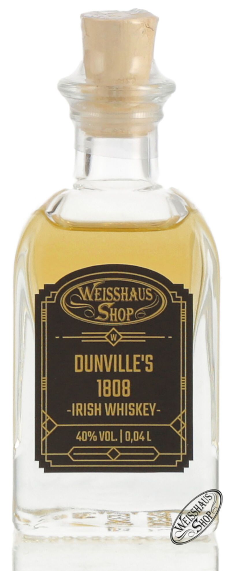 Dunville's 1808 Irish Whiskey 40% vol. 0,04l Weisshaus Sample Dunville's 1808 Irish Whiskey 40% vol. 0,04l Weisshaus Sample