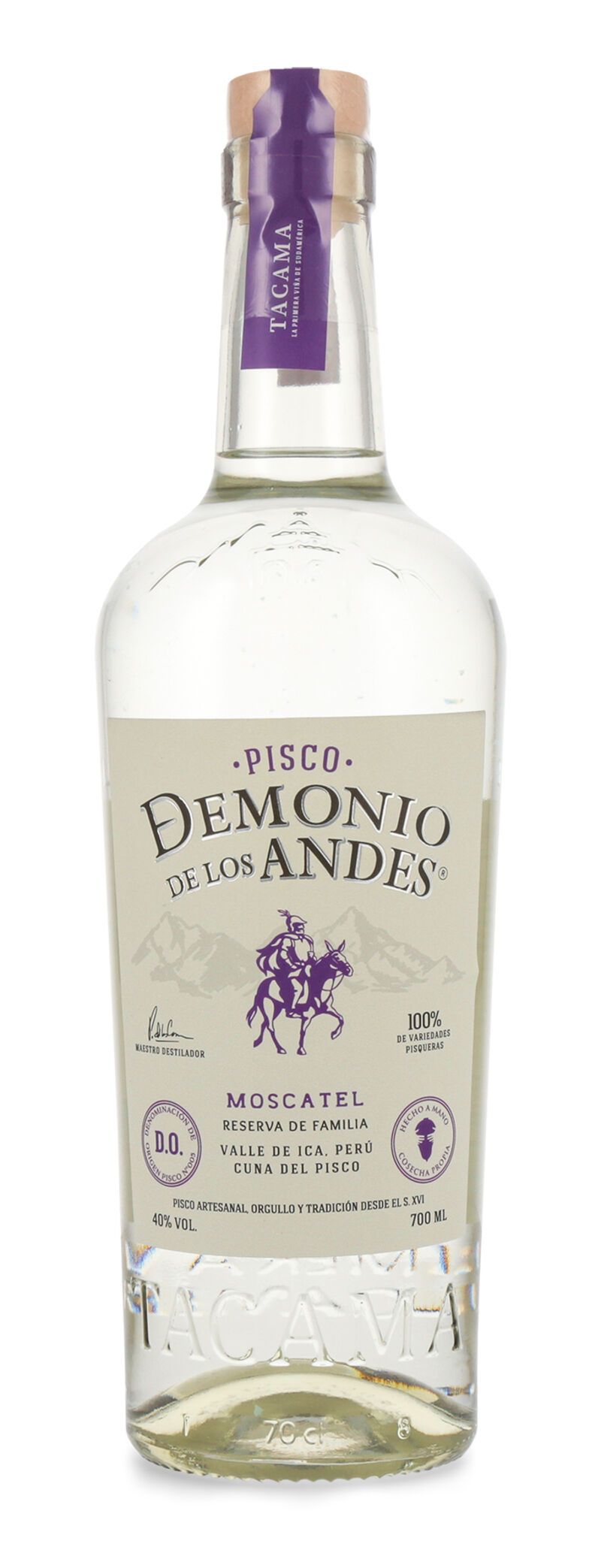 Demonio de los Andes Pisco Moscatel 40% vol. 0,70l