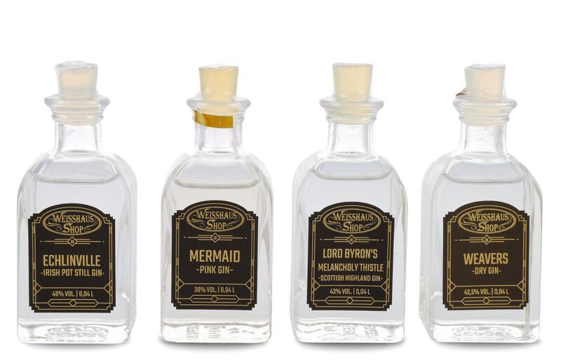 Taste and Match - Gin-Diversity 4 x 0,04l Weisshaus Sample Set
