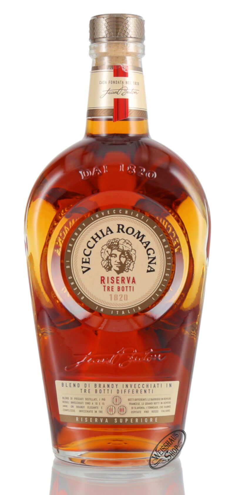 Vecchia Romagna Riserva Tre Botti 40,8% vol. 0,70l