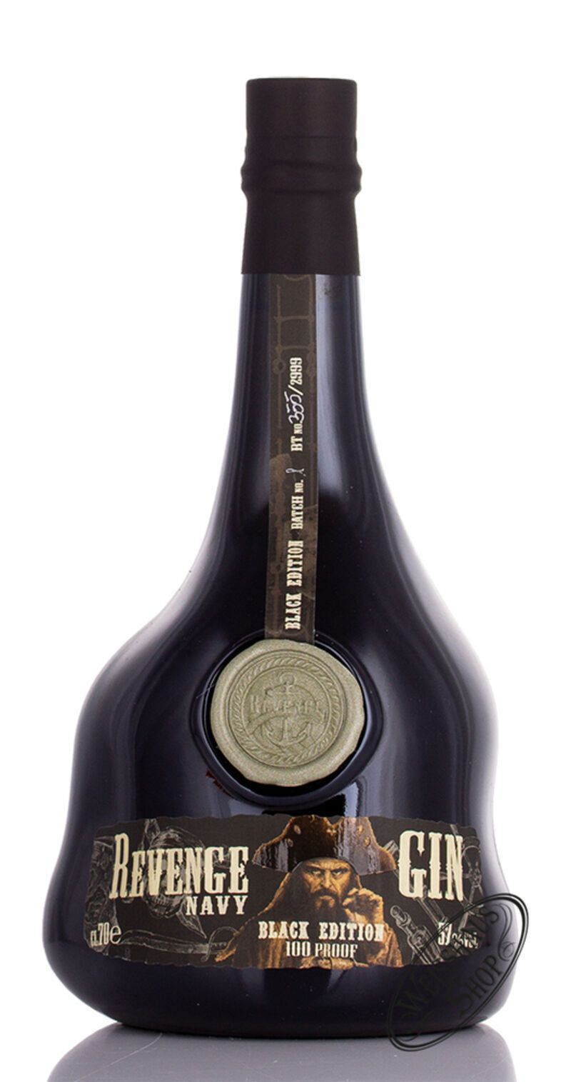 Revenge Navy Gin Black Edition 57% vol. 0,70l