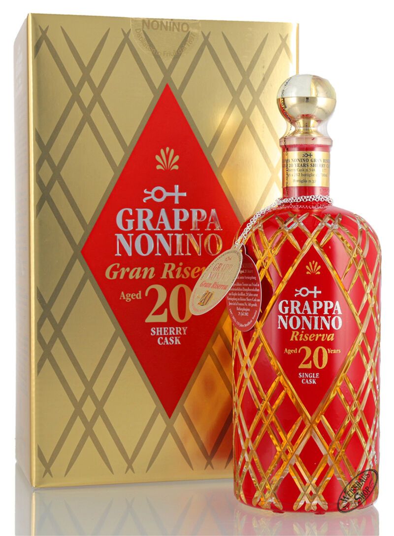 Nonino Grappa Riserva 20 Jahre Barrique 43% vol. 0,70l