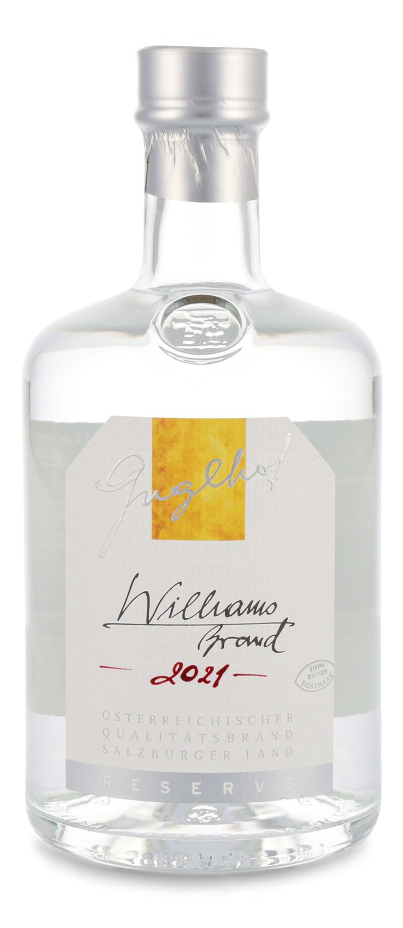 Guglhof Williams Brand 41% vol. Jahrgangsbrand 0,70l