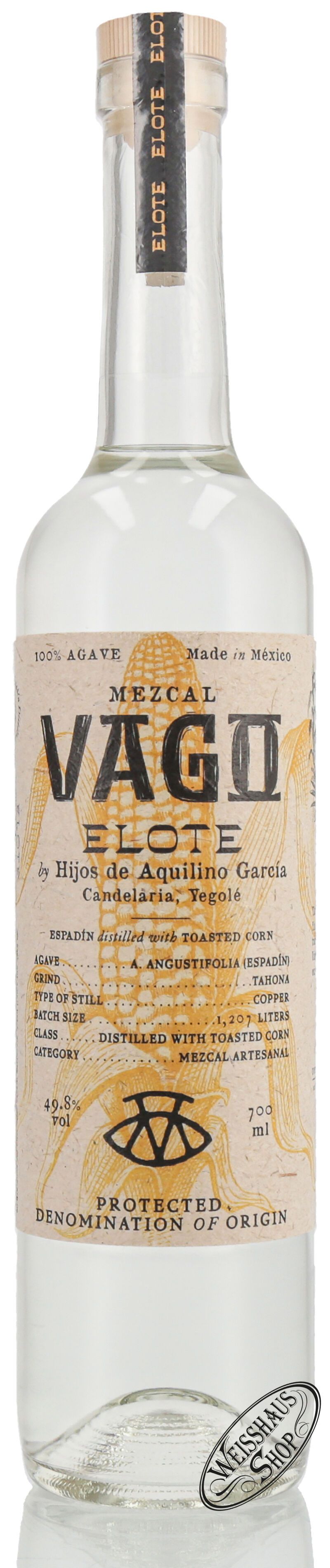Vago Elote Mezcal 49,8% vol. 0,70l Vago Elote Mezcal 49,8% vol. 0,70l