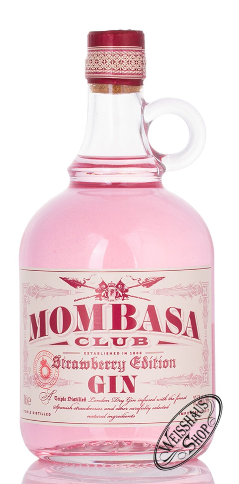 Mombasa Club Strawberry Gin 37,5% vol. 0,70l