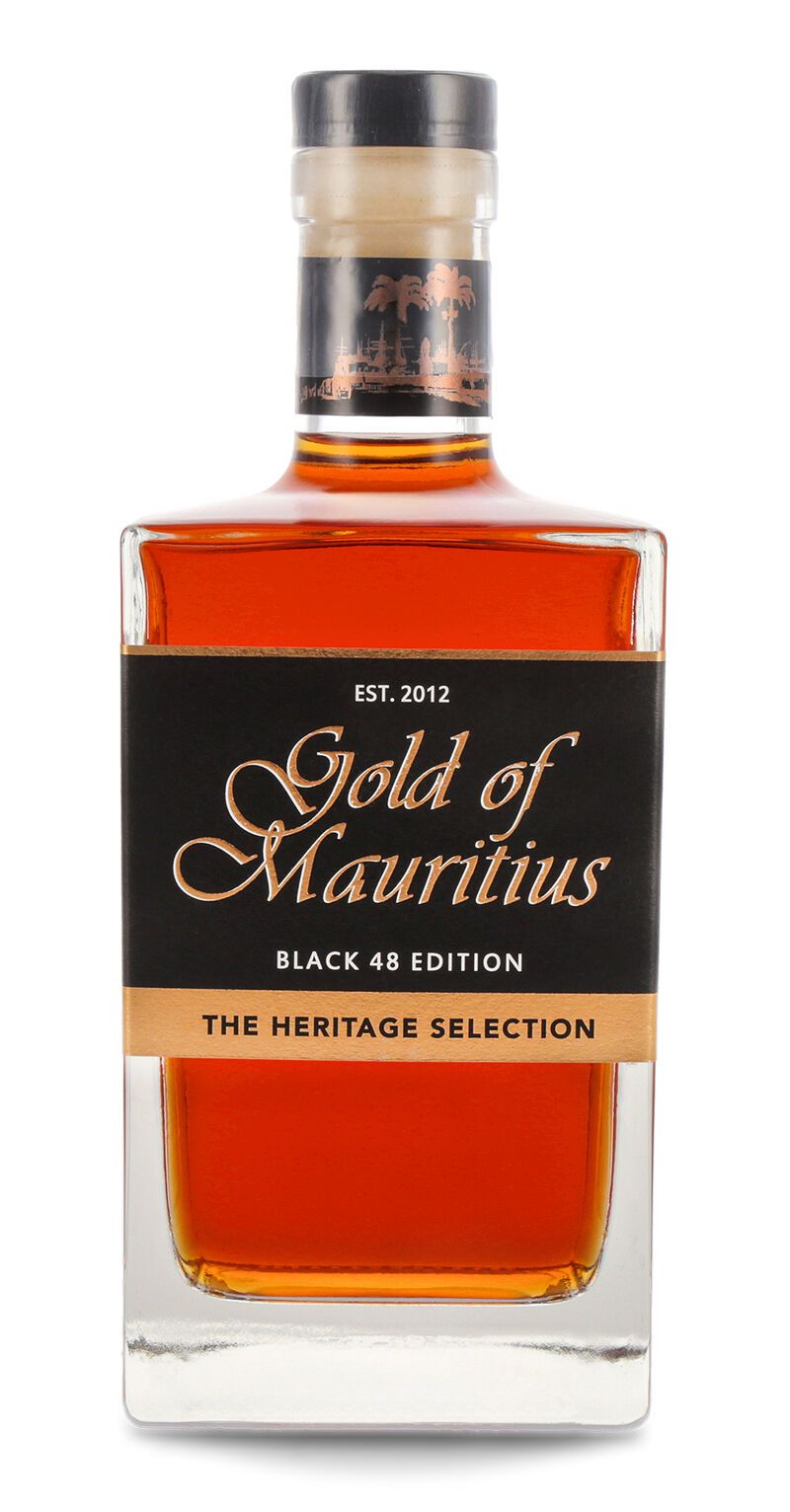 Gold of Mauritius Black 48 Edition 48% vol. 0,70l