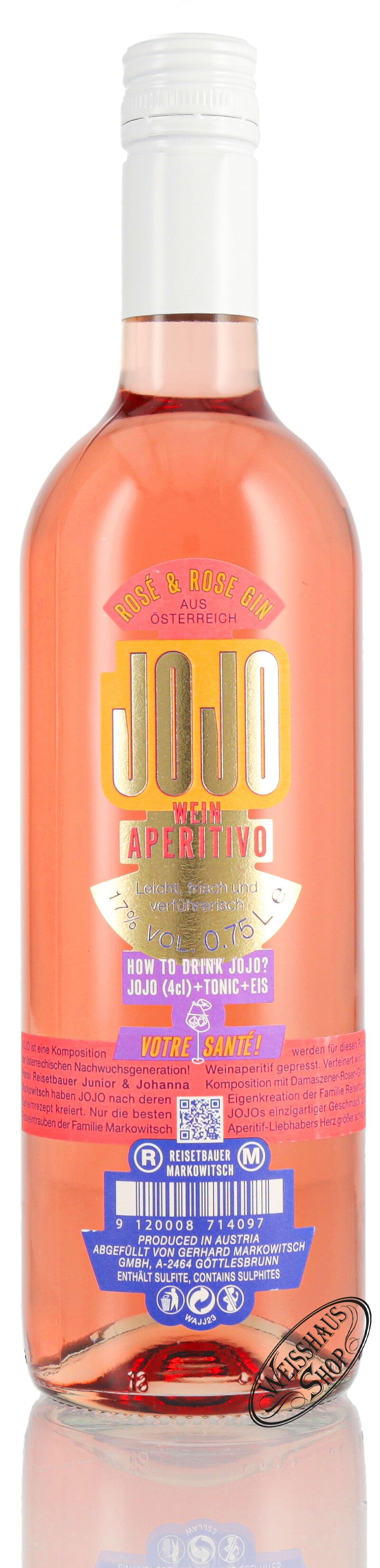 JOJO Wein Aperitivo 17% vol. 0,75l