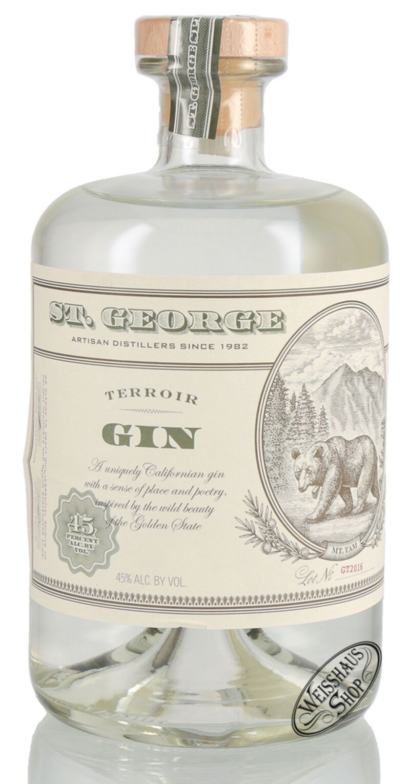 St. George Terroir Gin 45% vol. 0,70l