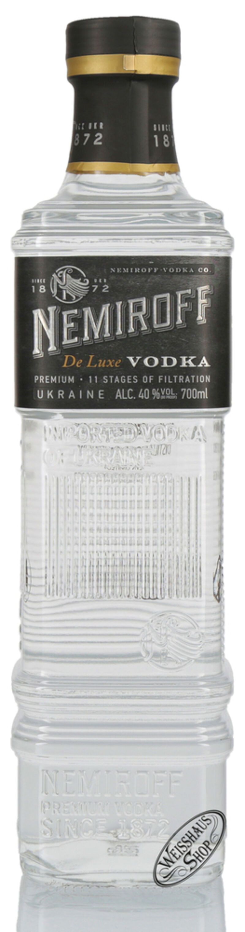 Nemiroff De Luxe Vodka 40% vol. 0,70l Nemiroff De Luxe Vodka 40% vol. 0,70l