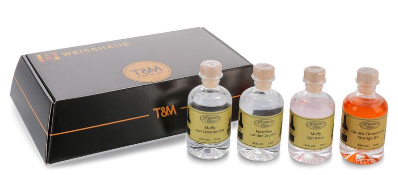 Taste and Match - Bella Gintaly 4 x 0,04l Weisshaus Sample Set