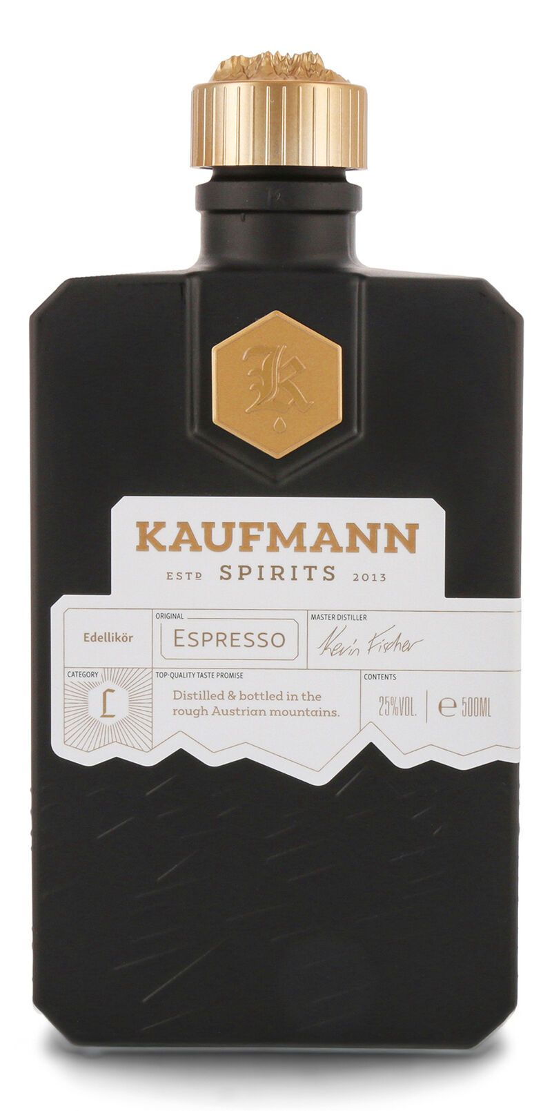 Kaufmann Spirits Espresso Edellikör 25% vol. 0,50l Kaufmann Spirits Espresso Edellikör 25% vol. 0,50l
