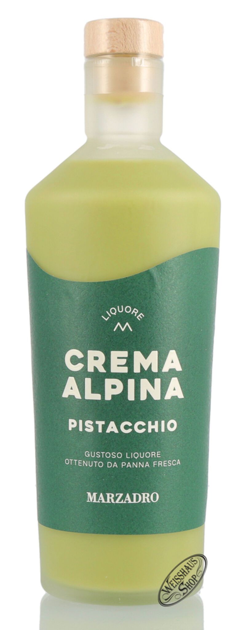 Marzadro Crema Alpina Pistacchio Likör 17% vol. 0,70l Marzadro Crema Alpina Pistacchio Likör 17% vol. 0,70l
